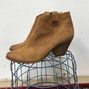 Frye western ankle booties